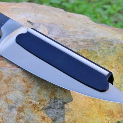 Knife Sharpener Angle Guide Plastic Ceramic Whetstone Sharpening Tool Knives Clip Holder Knife Sharpener Guide 1 piece