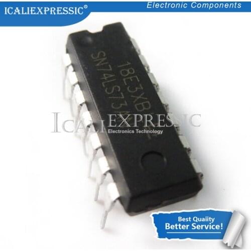 10PCS SN74LS73N HD74LS73P 74LS73 DIP-14 New original In Stock
