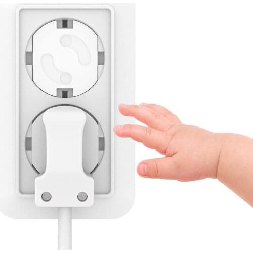 20Pcs Child Safety Socket Cover Plastic Detachable Power Cover Outlet Plug Protector for Children Infant