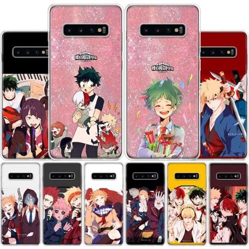 My Hero Boku no Hero Academia deku bakugou Phone Case For Samsung Galaxy A51 A71 A50S A30S A10 A20E A40 A70 M30S A91 A01 A6 A7 A