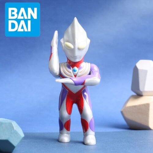 11cm Soft rubber Ultraman Ace Rosso Blu Belial Ginga Victory Gaia Action figure model doll Quality Childrens Toys Holiday gifts