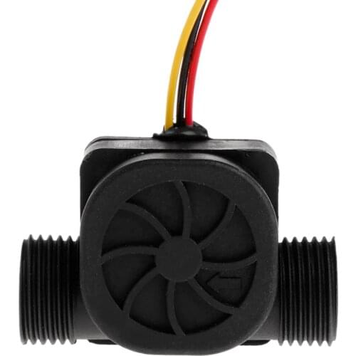 G1/2 1-30L/min DC5V Water Flow Sensor Flowmeter Hall Flow Sensor Water Control 1.75MPa Counter Switch For Arduino