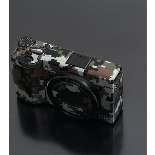 Anti-Scratch Camera Body Carbon Fiber Film Kit for Ricoh GR II GR2 GRIII GR3 GR Mark III II sticker for cameras Decoration