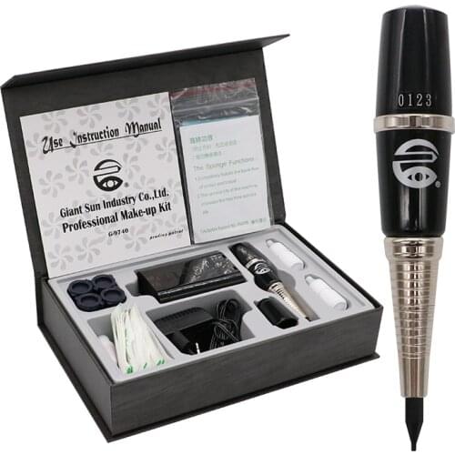 Giant Sun 9740 Tattoo Machine Pen Permanent Makeup Microblading Eyebrow Pen for Boay Art Tattoo