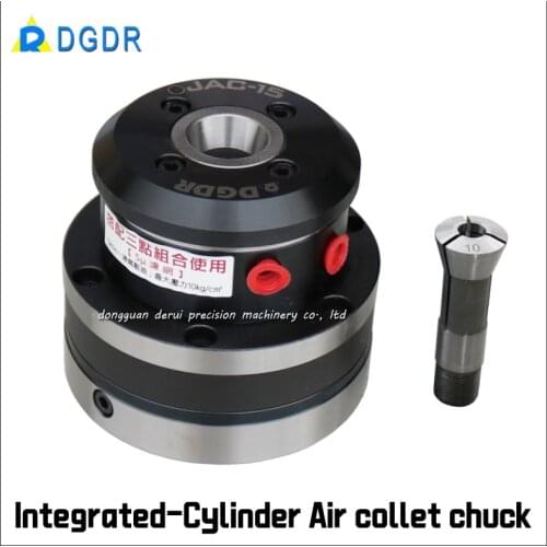 MIni pneumatic chuck JAC-15 pneumatic rotary chuck CNC lathe chuck laser equipment chuck