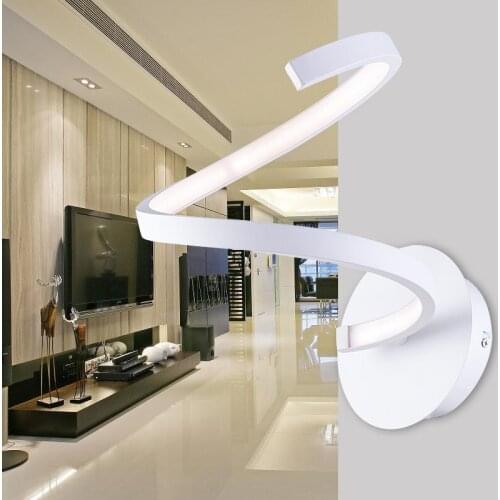 Nordice aplique luz pared wall lamp rope bedside living room corridor home deco