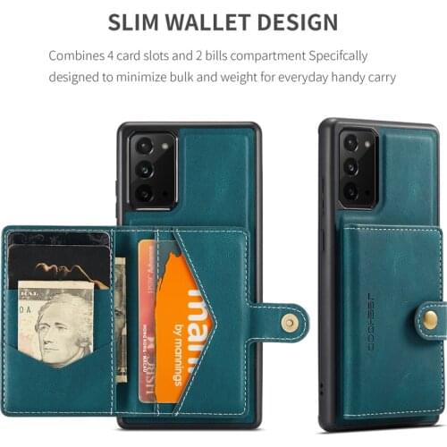 Luxury Shockproof Kickstand Magnet Wallet Credit Card Pocket Leather Phone Case For Samsung Galaxy Note 20 Ultra10 Plus Fundas
