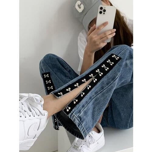 Женские джинсы клеш SNFLVWNJ China At AliExpress