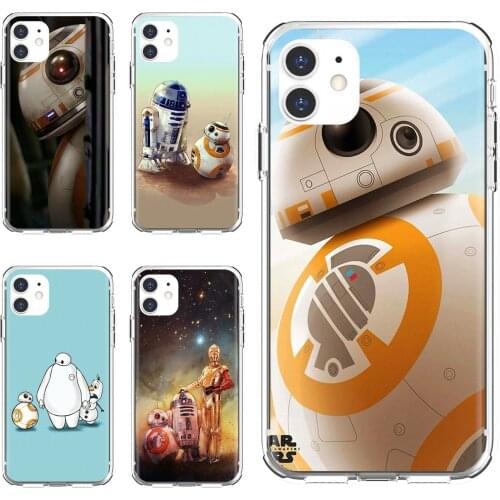 Star-Wars-Robot-Force-Awakens-BB8 Silicone Cover For Xiaomi poco X3 nfc F2 Pro M3 Mi 5X 6X Max Mix 1 2 2S 3 Mi5 Mi6 Mi3 Mi4