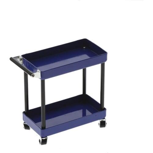 Simulation Toy Tools Rack Maintenance Trolley Tool Holder for 1/8 1/10 TRX4 Defender G63 SCX10 RC Car Accessories Parts