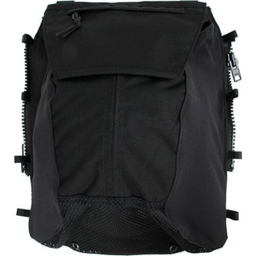 TMC Military Airsoft Tactical Vest BK / A1 / CB Zipper Pouch Bag Zip Panel Back Pack Detail Revision Free Shipping TMC3293