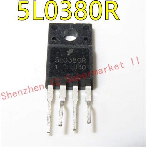 1pcs/lot 5L0380R KA5L0380R TO-220F-4 5L0380 LCD management module chip New Original