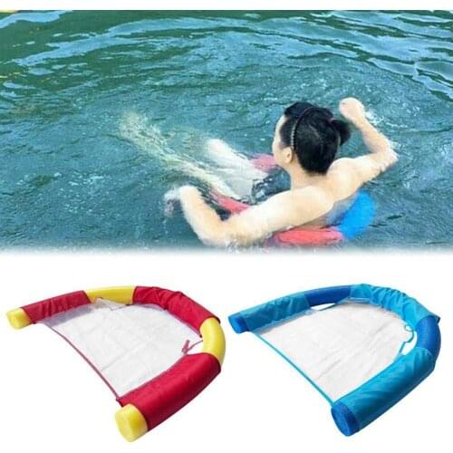 1PCS Floating Pool Noodle Net Sling Mesh Float Chair Net For Swimming Pool Party Kids Adult DIY Bed Seat Water Relaxation