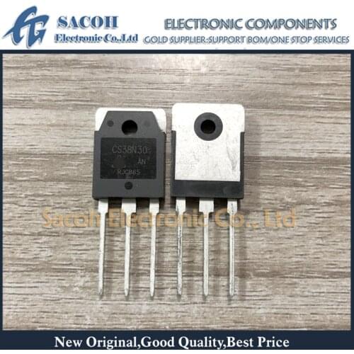 10Pcs CS38N30AN CS38N30 or FQA38N30 or FQA35N40 or FQA30N40 TO-3P 38A 300V Power MOSFET