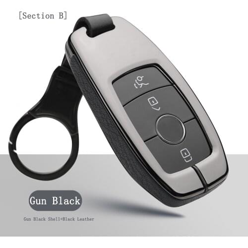 Car Key Case keyfob For Mercedes Benz AMG 2016 2017 2018 E Class W213 E200L E260 E300L E320L 3Buttons Super Great Cool key pouch