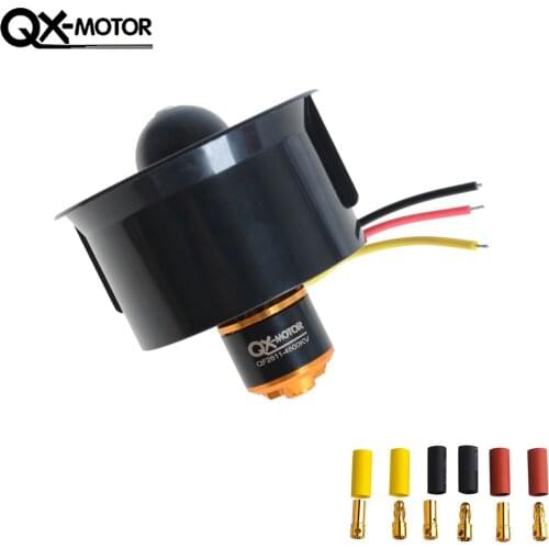 320W 4500KV Brushless Motor Model Airplane Fan 5-Blade 64mm Outrunner Ducted Wholesale