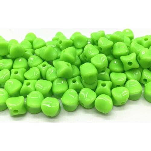 New 50pcs/lot 8mm Acrylic Beads Spacer Loose Beads For Jewelry Making DIY Bracelet Earring #QT11