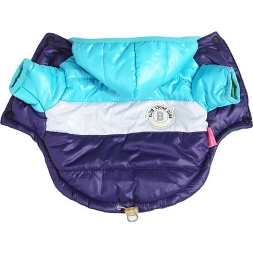 Autumn Winter Pet Clothes For Dogs Waterproof Hooded Dog Coat Jacket Warm Puppy Pet Clothing Chihuahua French Bulldog Clothes