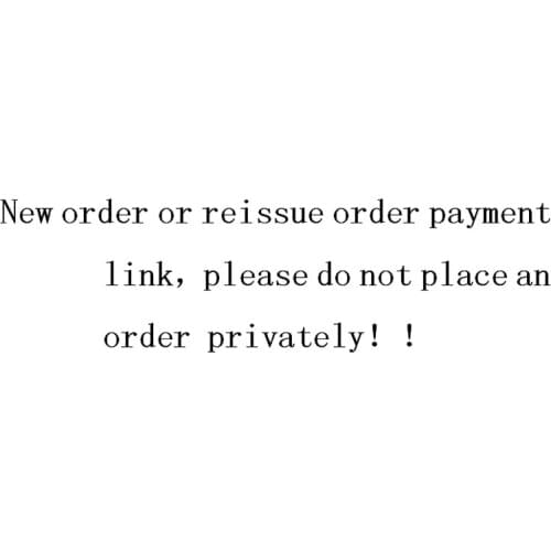 Please do not place an order. The reissue link needs to be negotiated with the buyer before placing the order