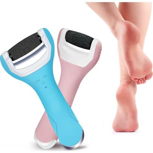 Foot Scrubber Electric Foot File - Pedicure Tools Callus Remover with Rechargeable for Dead Hard Skin Removal Professional