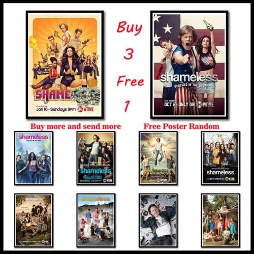 William H.Macy Shameless Coated paper Posters family bedroom poster decorative painting Frameless