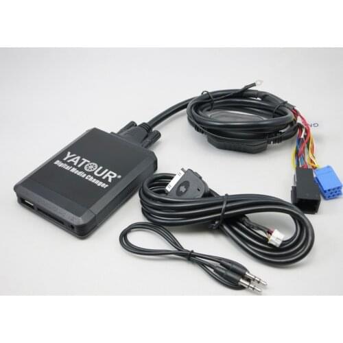 Yatour YT-M07 for iPod iPhone USB SD AUX Digital Media Changer for 8pin VW Audi Skoda Seat Quadlock Audio Car MP3 Player Adapter