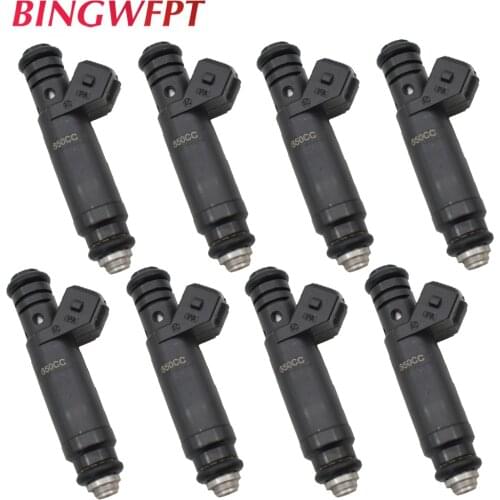 8pcs High Quality Fuel Injector Nozzle For Ford AudiI Genuine Siemens Deka 60lb LS1 LS6 Mustang 5.0 Bosch EV1 FL114961 FI11496
