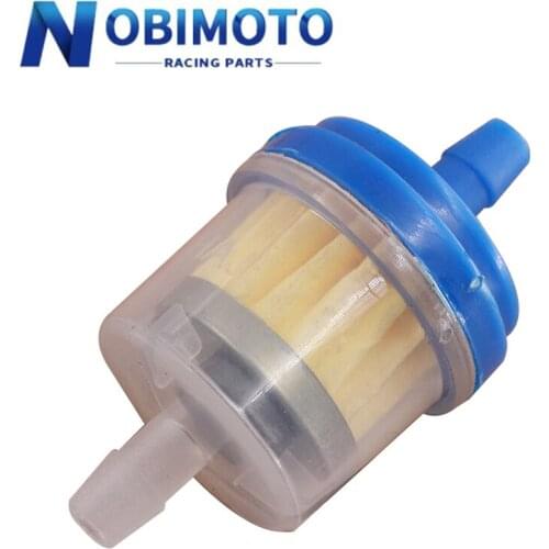 10PCSDirt Bike ATV Pocket Bike Oil Filter Petrol Gas Gasoline Liquid Fuel Filter For Scooter Motorcycle Motorbike Motor2GL003-10