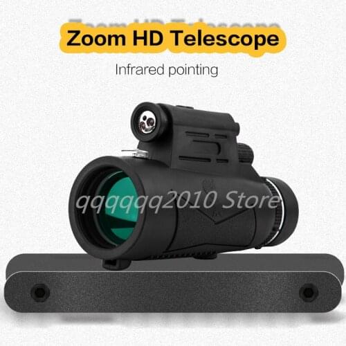 Mini Monocular 12x50 Waterproof Zoom Telescope Portable Optical Telescope Outdoor Camping Hiking Travel Hunting
