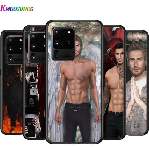Fashion Romance Club for Samsung Note 20 Ultra 10 9 8 Plus Pro M60S M40 M30 M31S M20 M10 Black Phone Case