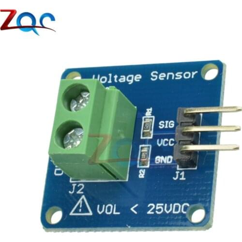 DC Voltage Sensor Module Voltage Detector Divider for Arduino DG