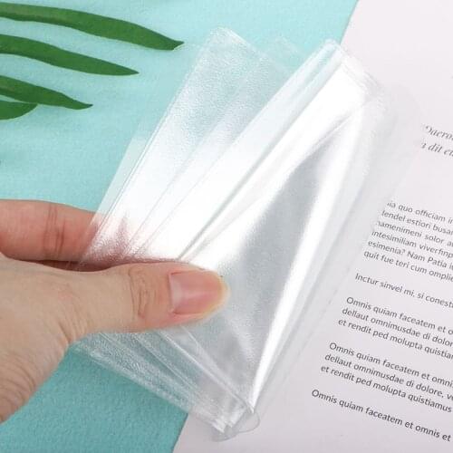 PVC Transparent Auto Documents Cover Russian Drivers License Case Protect Car ID Card Holder for Men Women Card Storage
