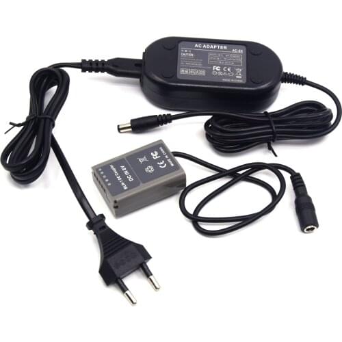 PS-BLN-1 DC Coupler BLN1 dummy battery+AC-E6 AC Adapter Power supply For Olympus OM-D E-M5,OM-D E-M5 II 2, E-M1 PEN E-P5