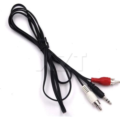 PZ 10pcs newest Music Stereo Audio Y adapter Cable Kabel Cord AUX for Mp3 Pod Phone TV Sound Speakers MINI 3.5mm Plug