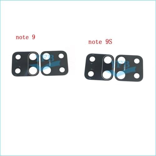 Camera Glass Lens For Xiaomi Redmi note 9 note 9S Rear Bcak Camera Glass Cover With Adhesive Sticker Replacement Parts