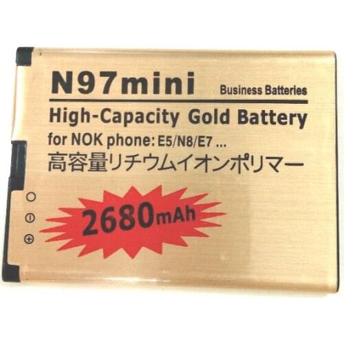 Westrock N97 mini N97mini2680mAh Battery for NOKIA N97mini N8 E5 E7 702T T7-00 T7 N5 808 Cell Phone