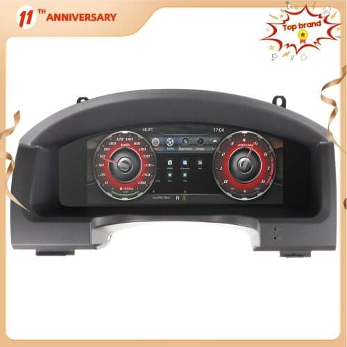 12.3 "LCD Android 9 Car Instrument Dashboard Display Head Unit GPS Navigation For TOYOTA LAND CRUISER Prado 2007 + HD Multimedia