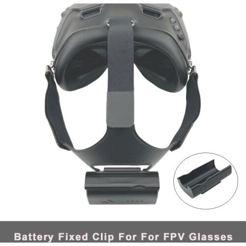 DJI FPV glasses V2 Battery External Extend Fixed Bracket Clip for DJI FPV Glasses Accessories