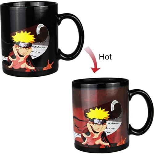Anime Coffee Mugs Hot Color Changing Tea Cups Creative Drinkware