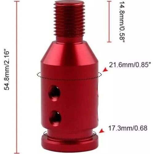 Automobile Universal Shift Knob Converter Is Suitable For Automobile Threaded Shifters Adapter Car Shift Head 12x1.25 10x