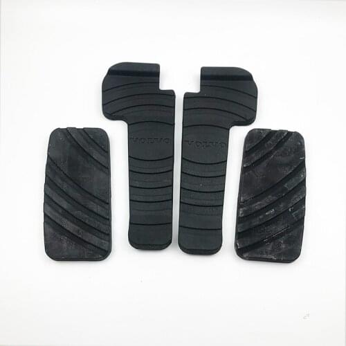 Free shipping for excavator Accessories Volv 210/240/290/360B Walking Pedal Pad Rubber Rest Pedal Skin