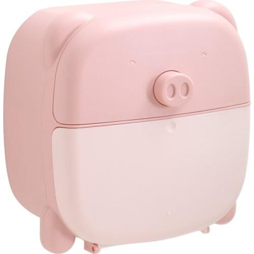 Waterproof Toilet Paper Holder Home Storage Rack Bathroom Foldable Hanger Tissue Box Shelf Wall Mounted Roll Paper Holder Rack