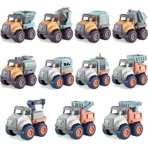Baby Classic Simulation Engineering Car Toy Excavator Model Tractor Toy Mini Gift for Boy