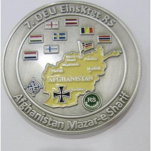 In China manufacturer custom metal challenge epoxy coin