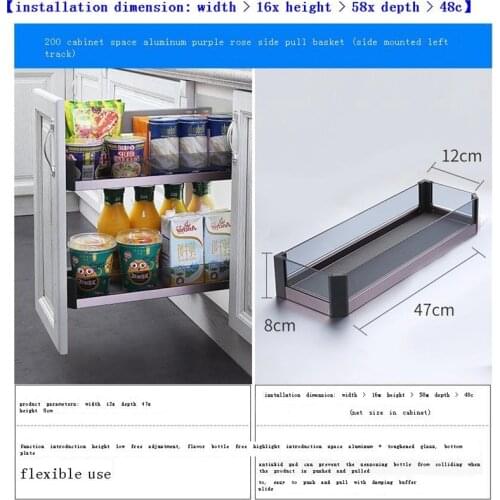 Kuchnia Despensa Organisadores Para Armario De Cosina Pantry Dish Organizador Cocina Organizer Rack Kitchen Cabinet Basket