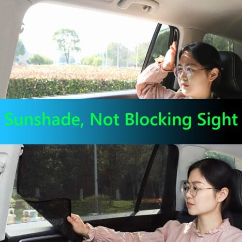Magnetic Car Window Sun Shade Screen Summer UV Protection Mesh Side Window Sunshade Car Sunshades Proctect Sunshades