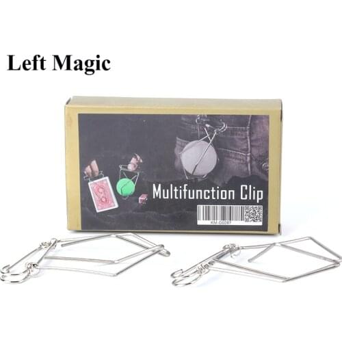Ball / Hanky Metal Holder,Multifunction Clip Magic Tricks Magicians Holder Close Up Stage Illusions Accessories Gimmick Props