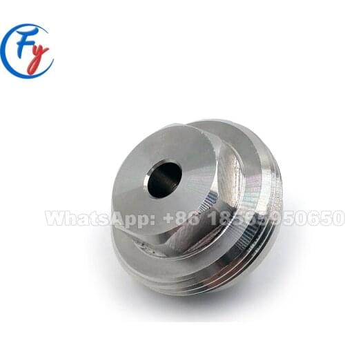 Edge trimming nozzles with double jet, trim nozzle, dual rubylith orifice web trimming nozzle, paper-making wire washing nozzle