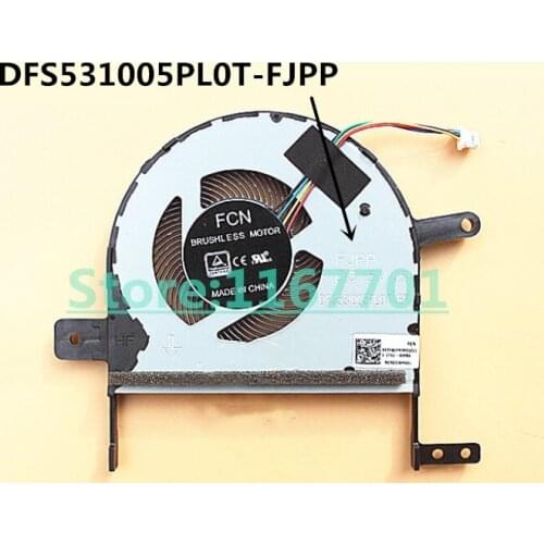 Laptop/Notebook CPU cooling Fan for Asus VivoBook S15 S510 S510U S510UQ S510UA S5100 S5100UQ DFS531005PL0T-FJPP A13NB0FM0P01211