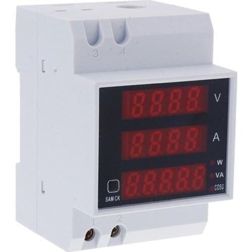New Dual Display DL69-2042 LED Voltmeter Ammeter Digital Display High Precision Stable And Durable Digital Voltmeter